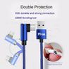 PTron Solero Lite 2A Data Cable L Shape Charging Cable For Type C Smartphones (Blue)