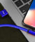 PTron Solero Lite 2A Data Cable L Shape Charging Cable For Type C Smartphones (Blue)