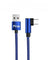 PTron Solero Lite 2A Data Cable L Shape Charging Cable For Type C Smartphones (Blue)