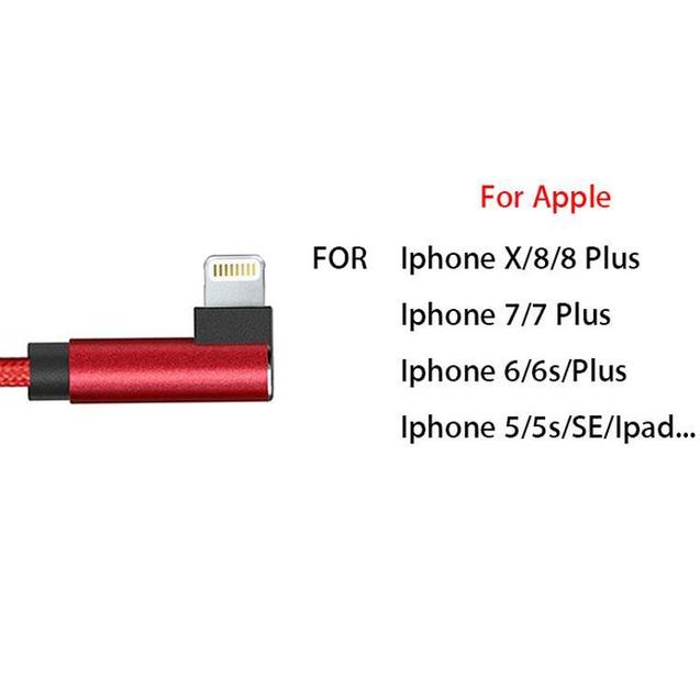 PTron Solero Lite 2A Lightning USB Data Cable L Shape Charging Cable For IOS Smartphones (Red)