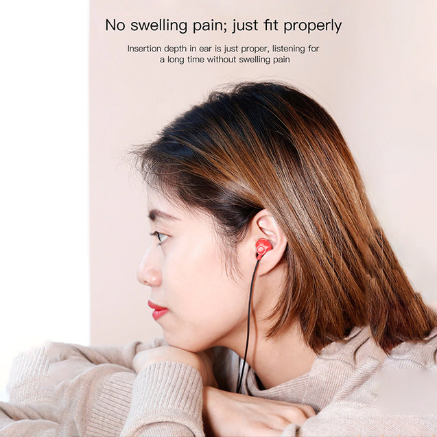 PTron InTunes Pro Magnetic Bluetooth Earphones With Mic For All Smartphones (Red/Black)