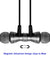 PTron Magg In-Ear Stereo Sound Magnetic Headphones with Mic & Volume Control (Grey/Black)