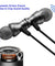 PTron Magg In-Ear Stereo Sound Magnetic Headphones with Mic & Volume Control (Grey/Black)