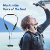 pTron Zap In-Ear Bluetooth Earphone Magnetic Deep Bass Neckband with Mic for All Smartphones (Black)