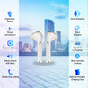 pTron Bassbuds Lite In-Ear True Wireless Bluetooth Earphones (TWS) with Mic - (White)
