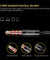 pTron Boom Duo Dual Driver In-Ear Stereo Sound Wired Headset with Mic - (Black & Gold)
