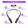 pTron InTunes Elite Bluetooth 5.0 Sports Neckband with 8 Hours Music Time & Mic - (Black/Grey)