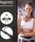 pTron InTunes Elite Bluetooth 5.0 Sports Neckband with 8 Hours Music Time & Mic - (Black/Grey)