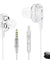 pTron Boom Pro 4D Hi-Fi Dual-driver Stereo Sound Wired Headset with Mic - (White)