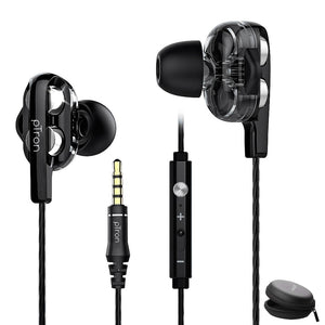 Buy Refurbished - PTron HBE6 Earphone Metal Bass Headphone With Mic ,Get pTron Boom Pro 4D In-Ear Wired Earphones with Mic