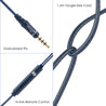 pTron Boom Pro Dual Driver In-Ear Stereo Sound Wired Headset with Mic - (Dark Blue)