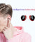 pTron Bassbuds Evo True Wireless Stereo Earphones, 12Hrs Playback with Case & Mic - Black/Red