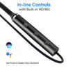 pTron InTunes Beats In-Ear Magnetic Stereo Wireless Neckband with Mic - (Black)