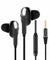 pTron Boom One In-Ear Stereo Sound Wired Earphones with Mic & Volume Control - (Black)