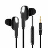 pTron Boom One In-Ear Stereo Sound Wired Earphones with Mic & Volume Control - (Black)