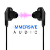 pTron Boom One In-Ear Stereo Sound Wired Earphones with Mic & Volume Control - (Black)