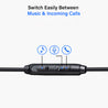 pTron Boom One In-Ear Stereo Sound Wired Earphones with Mic & Volume Control - (Black)