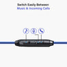 pTron Boom One In-Ear Stereo Sound Wired Earphones with Mic & Volume Control - (Blue)