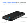 pTron Dynamo Evo 10000mAh Li-Polymer Power Bank, Made in India, 10W 2.1A Fast Charging Power Bank for Smartphones & Dual USB Ports, Type C & Micro USB Input, Safe & Reliable (Black)