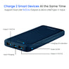 pTron Dynamo Evo 10000mAh Li-Polymer Power Bank, Made in India, 10W 2.1A Fast Charging Power Bank for Smartphones & Dual USB Ports, Type C & Micro USB Input, Safe & Reliable (Blue)