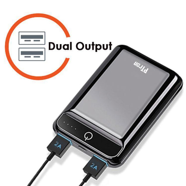 PTron Dynamo 10000mAh Power Bank For All Smartphones (Black)