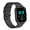 pTron Pulsefit P261 Bluetooth Calling Smartwatch with 4.3 cm Full Touch Color Display, Real Heart Rate Monitor, SpO2, 150+ Watch Faces, 5 Days Battery Life Fitness Trackers & IP68 Waterproof (Black)