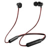 pTron InTunes Lite High Bass In-Ear Wireless Headphones With Mic - (Black/Red)