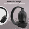 PTron Studio Pro Soundster Bluetooth Headset Stereo Wireless Headphones with Mic for All Smartphones (Black)