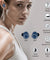 pTron Bassbuds True Wireless Bluetooth Headphones (TWS) with Mic - (Blue)
