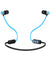 pTron Avento Classic Bluetooth 5.0 Wireless Earphones with Deep Bass & Voice Assistance (Black/Blue)