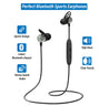 pTron Avento Plus Bluetooth 5.0 Magnetic Stereo Headphones for All Smartphones - (Grey/Black)