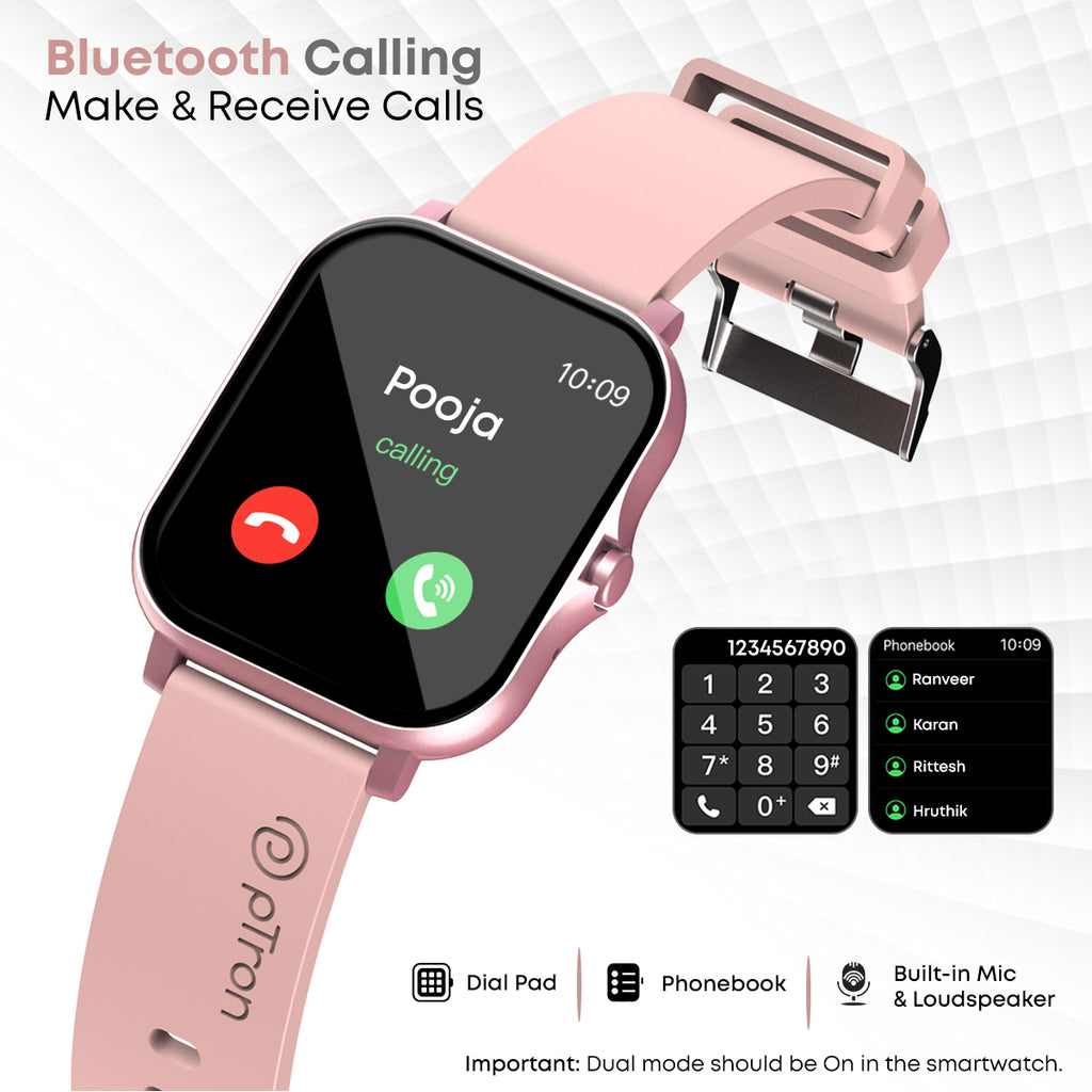 Ptron xoto shop 7 bluetooth smartwatch