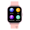 pTron Pulsefit P261 Bluetooth Calling Smartwatch with 4.3 cm Full Touch Color Display, Real Heart Rate Monitor, SpO2, 150+ Watch Faces, 5 Days Battery Life Fitness Trackers & IP68 Waterproof (Pink)