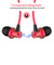 pTron Avento Classic Bluetooth 5.0 Wireless Earphones with Deep Bass & Voice Assistance (Black/Red)
