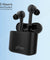 pTron Bassbuds Lite V2 Bluetooth 5.1 Wireless Headphone, IPX4 Water Resistant, Passive Noise Cancellation & Voice Assistant (Black)
