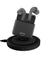 pTron Bassbuds Vista in-Ear True Wireless Bluetooth 5.1 Headphones with Free 5W Wireless Charger, Deep Bass, IPX4 Water/Sweat Resistant,Passive Noise Cancelling Earphones with Built-in HD Mic-(Gray)