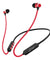 pTron Bassfest Plus Magnetic In-Ear Bluetooth 5.0 Wireless Headphones, Stereo Sound with Bass, IPX4 Water & Sweat Resistant, Voice Assistance, Ergonomic & Lightweight, Built-in Mic - (Black & Red)