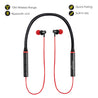 pTron Tangentbeat Magnetic In-Ear Wireless Bluetooth Headphones with Mic - (Black & Red)