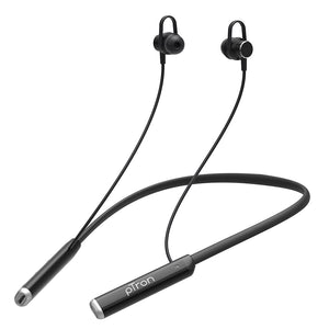 pTron Tangent Pro ENC Wireless Bluetooth 5.2 Headphones with 20Hrs Playtime, Low Latency Gaming/Music, HD Sound, Magnetic On/Off, Type-C Fast Charging, IPX4 Waterproof & Voice Assistance (Black)