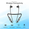 PTron Tangent Plus V2 Wireless Bluetooth In-Ear Headphone With Mic (Black/Grey)