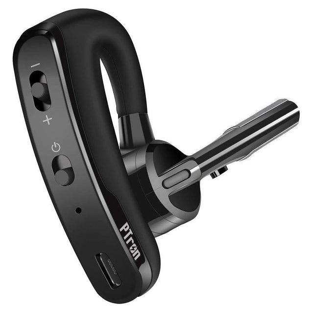 PTron Rover High Quality Bluetooth Headset With Voice control Headphone For All Smartphones (Black)
