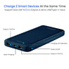 pTron Dynamo Lite 10000mAh Li-Polymer Power Bank, Made in India, 10W 2.1A Fast Charging Power Bank for Smartphones & Dual USB Ports, Type C & Micro USB Input, Safe & Reliable - (Blue)