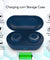 pTron Bassbuds True Wireless Bluetooth Headphones (TWS) with Mic - (Blue)