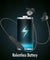 pTron Avento Plus Bluetooth 5.0 Magnetic Stereo Headphones for All Smartphones - (Grey/Black)