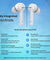 pTron Bassbuds Lite V2 Bluetooth 5.1 Wireless Headphone, IPX4 Water Resistant, Passive Noise Cancellation & Voice Assistant (White)