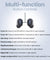pTron Bassbuds Plus In-Ear True Wireless Stereo Headphones (TWS) with Mic - (Blue & Black)