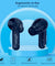 pTron Bassbuds Duo New Bluetooth 5.1 Wireless Headphone with Stereo Audio, Touch Control TWS, Dual HD Mic, Type-C Fast Charging, IPX4 Water-Resistant, Passive Noise Cancelling & Voice Assistant (Blue)