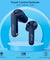 pTron Bassbuds Duo New Bluetooth 5.1 Wireless Headphone with Stereo Audio, Touch Control TWS, Dual HD Mic, Type-C Fast Charging, IPX4 Water-Resistant, Passive Noise Cancelling & Voice Assistant (Blue)