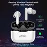 pTron Bassbuds Pixel True Wireless Bluetooth 5.1 Headphones,Deep Bass, Touch Control, Passive Noise Cancellation, Dual HD Mic (White)