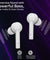 pTron Bassbuds Lite V2 Bluetooth 5.1 Wireless Headphone, IPX4 Water Resistant, Passive Noise Cancellation & Voice Assistant (White)